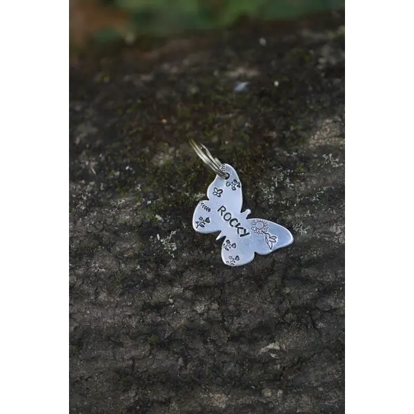 Médaille personnalisable forme Papillon
