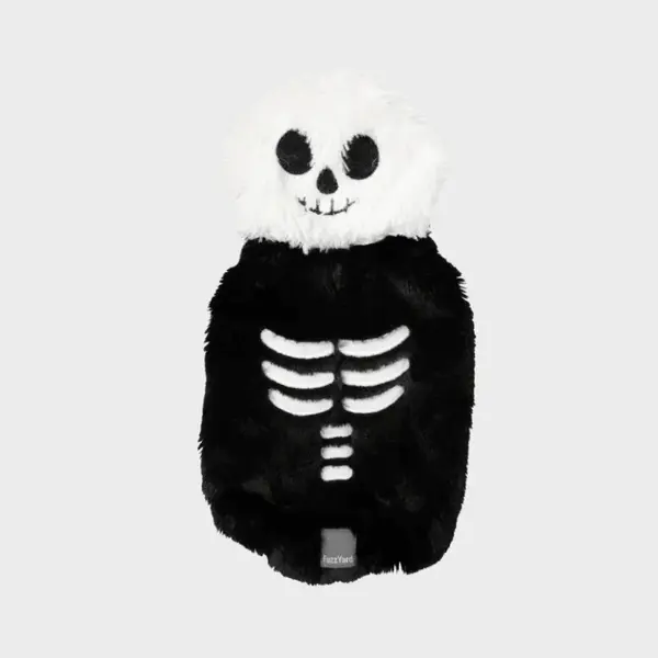 COSTUME HALLOWEEN POUR CHIEN - FLUFFY HOODIE SQUELETTE 💀