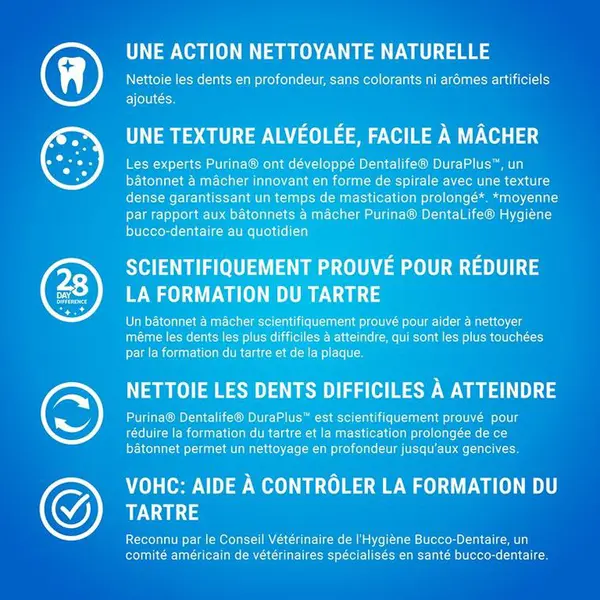 Dentalife Purina Friandises À Mâcher Petit Chien - 345 g