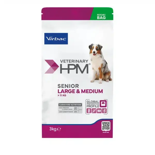 Virbac Veterinary HPM Senior Large & Medium Dog 3 kg