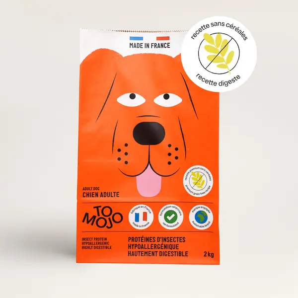 Croquettes chien adulte sans céréales