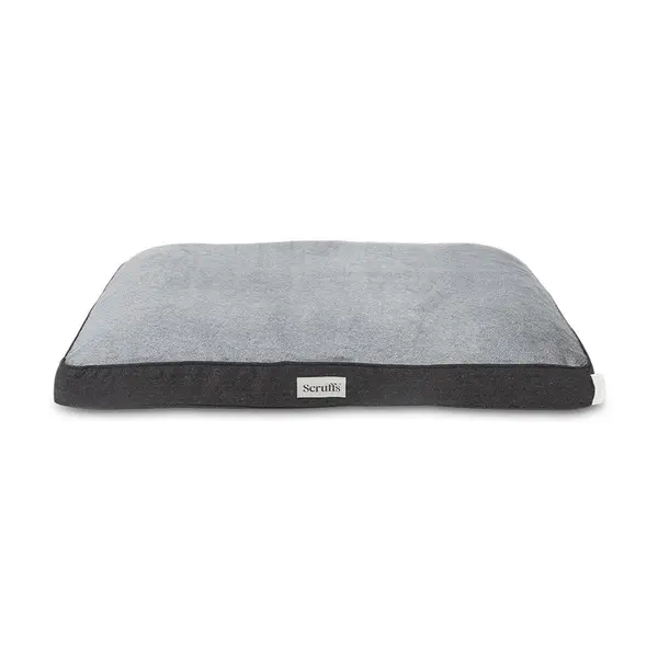Scruffs Couchage Chien Coussin Orthopédique Harvard Gris - Taille L 100 x 70 x 12 cm
