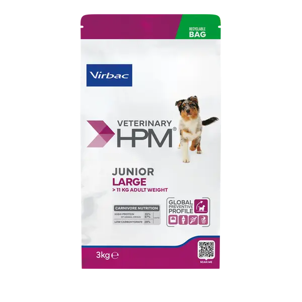 Virbac Veterinary HPM Junior Large Dog - croquettes chiot
