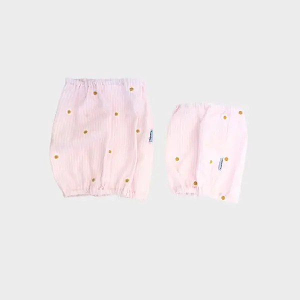 SNOOD POUR CHIEN EN COTON - SEERSUCKER DAISY ROSE