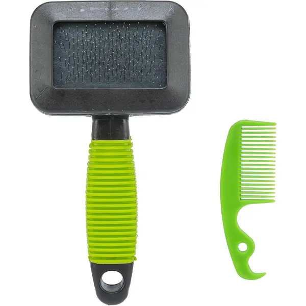 TRIXIE Brosse Soft pour Rongeurs 7x13 cm Vert