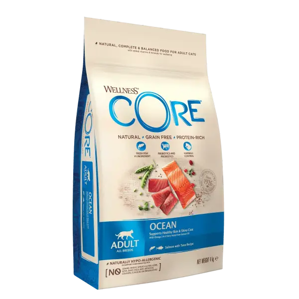 Wellness Core – Croquettes Chat Adulte Ocean Saumon & Thon