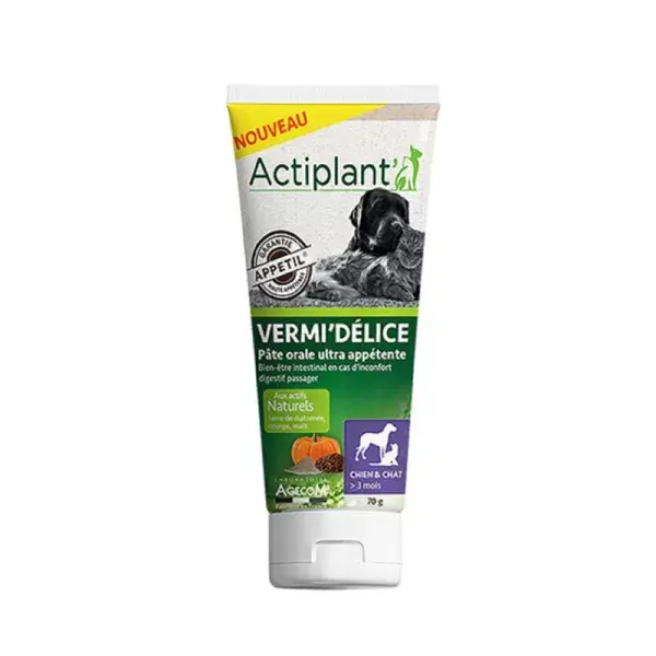 Actiplant Vermi’Délice Chien et Chat – 70 g