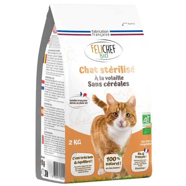 Felichef Bio SC Stérilisé Chat stérilisé