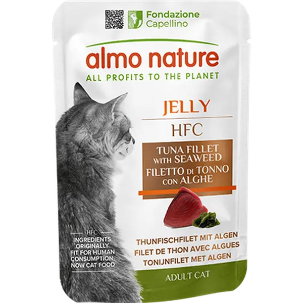 Almo HFC Cuisine Filet de Thon & Algues – Pâtée Chat Marine