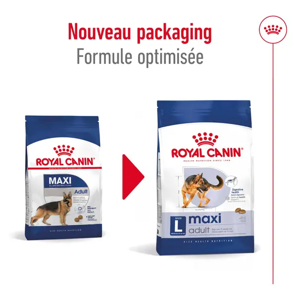 Royal Canin Croquettes Chien Maxi Adult À Partir De 15 Mois - 12 kg