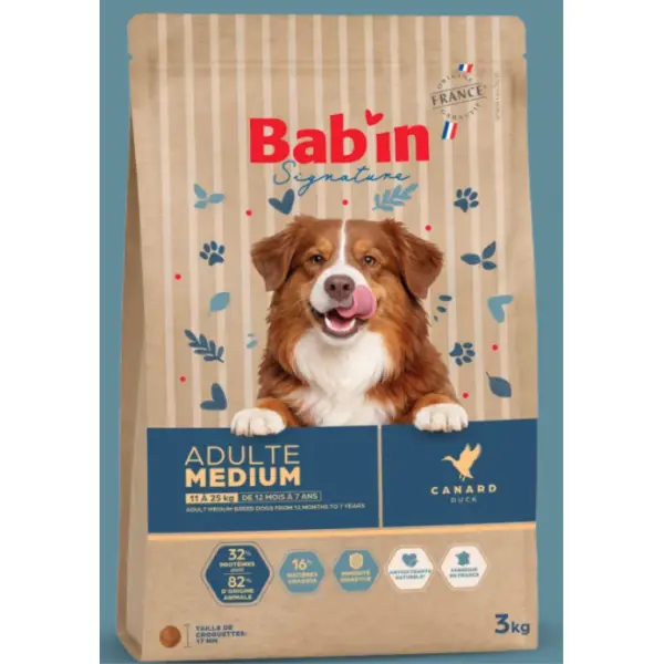 BAB'IN SIGNATURE ADULTE CANARD toute race 3 KG