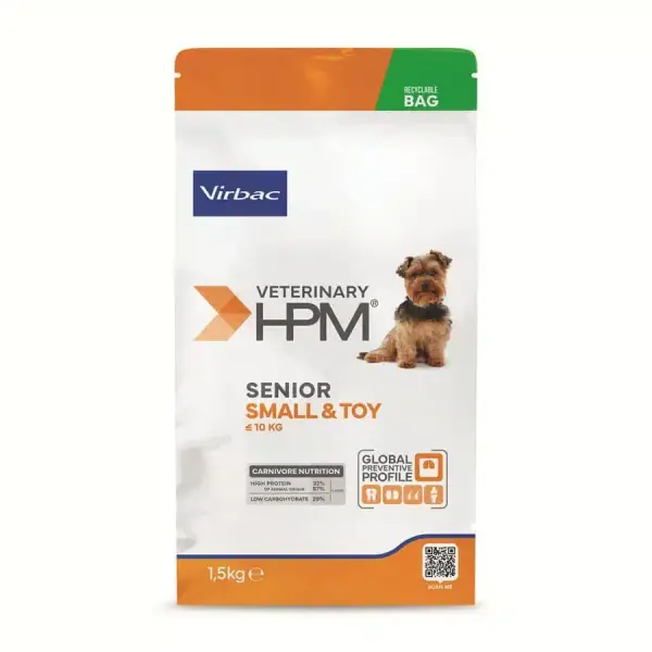Virbac Veterinary HPM Senior Small & Toy Dog 1,5 kg