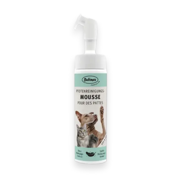Mousse nettoyante pour pattes