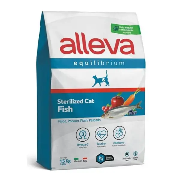 Alléva Chats stérilisés Poisson
