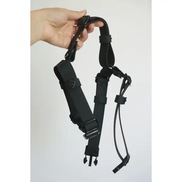 Harnais interchangeable SWITCH - Sangle imprimée x Sangle imperméable HEXA