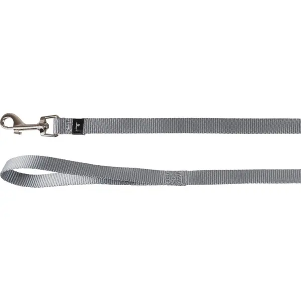 Flamingo Laisse Nylon Chien Ziggi Gris clair - 130 x 1 x 0,2 cm