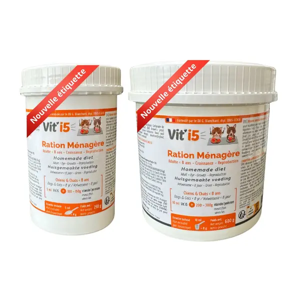 VIT’I5 Orange Poudre – Chien et Chat