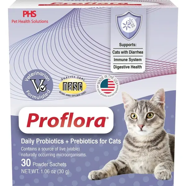 Cat Probiotic Powder, 30 Packets