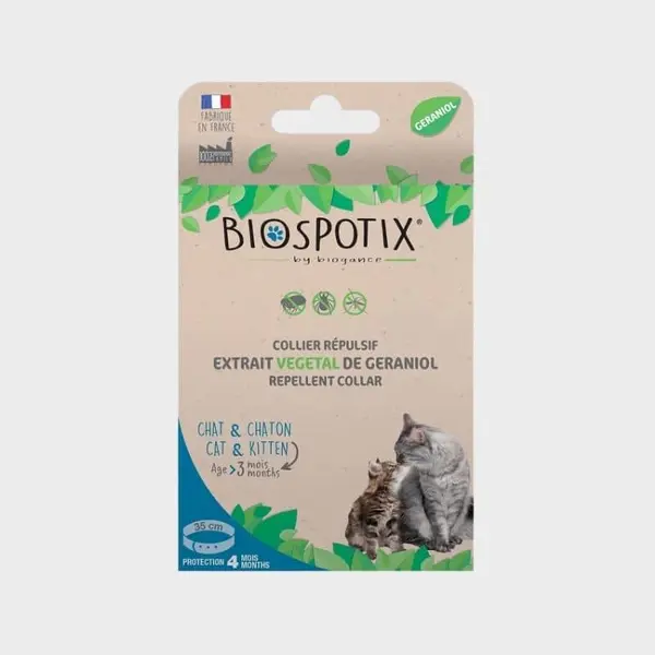 COLLIER RÉPULSIF BIOSPOTIX CHAT