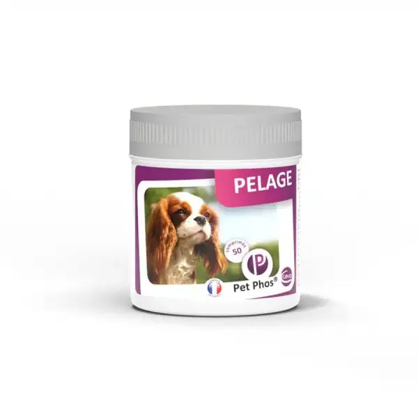 Ceva Pet Phos Pelage Canin 50 comprimés