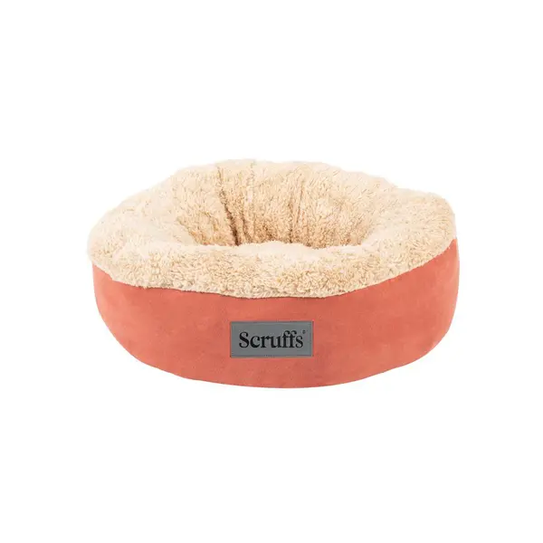 Couchage - Scruffs Lit rond Cosy Terracotta - Ø 45 cm