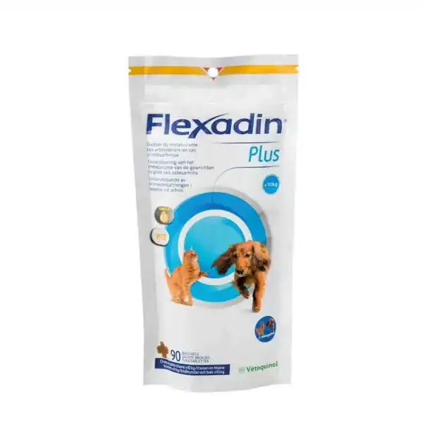 Vétoquinol Flexadin Plus Mini chat et petit chien < 10 kg 90 bouchées