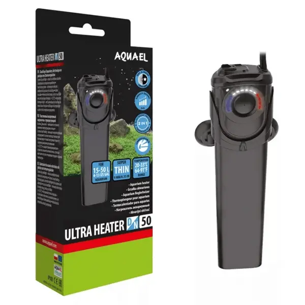 Aquael Ultra Heater 50W Day & Night