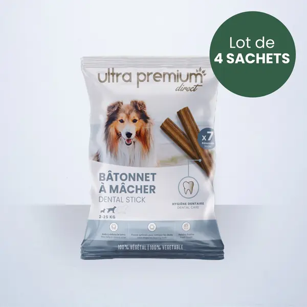 28 bâtonnets à mâcher pour chien de 2 à 25kg