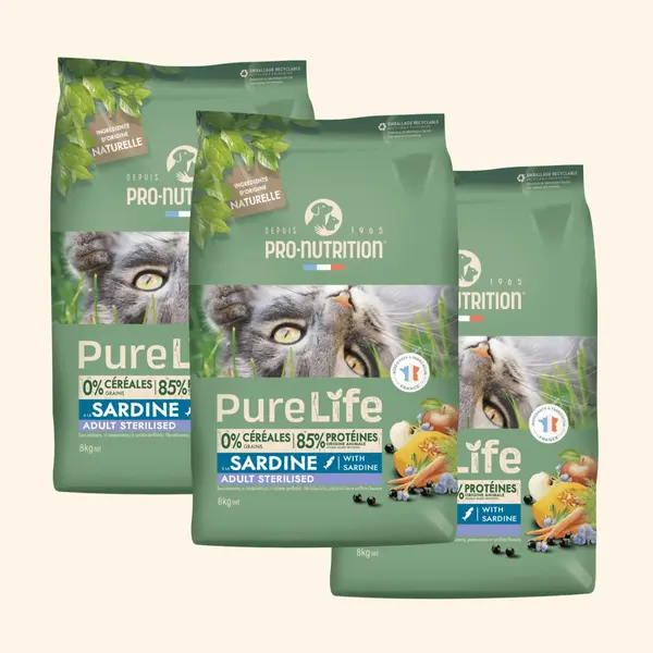 Adult Sterilised - Saveur Sardine | Lot 3x8 kg