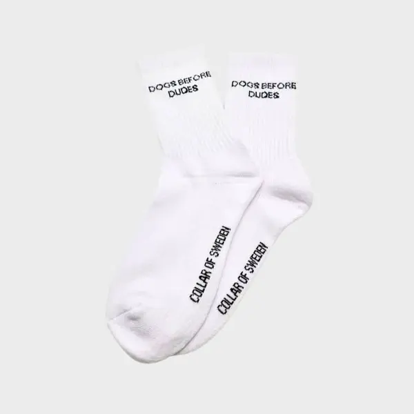 CHAUSSETTES EN COTON - DOGS BEFORE DUDES