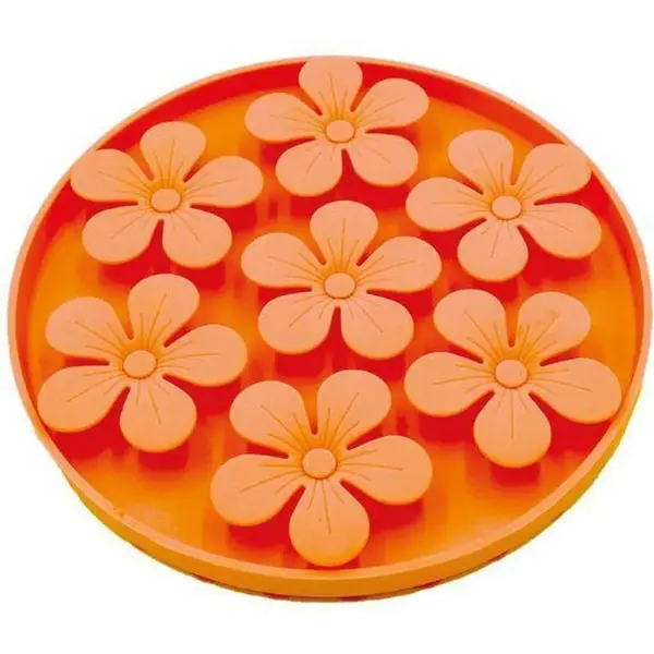 Tapis Anti-Glouton LickFlower - Orange