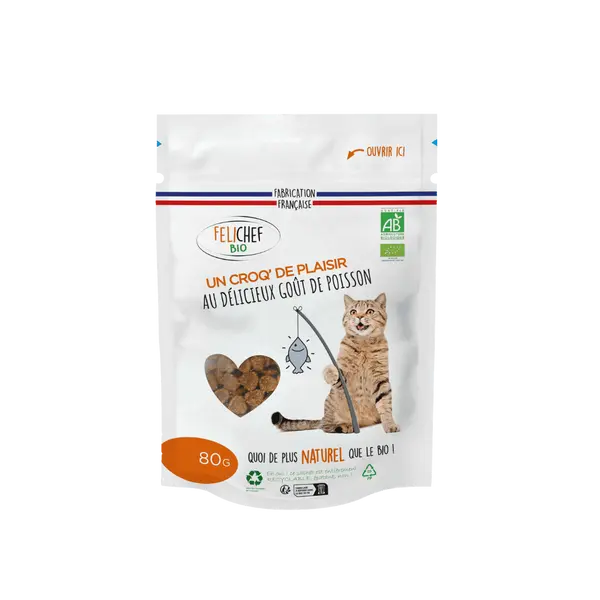 Friandises poisson BIO - Chat