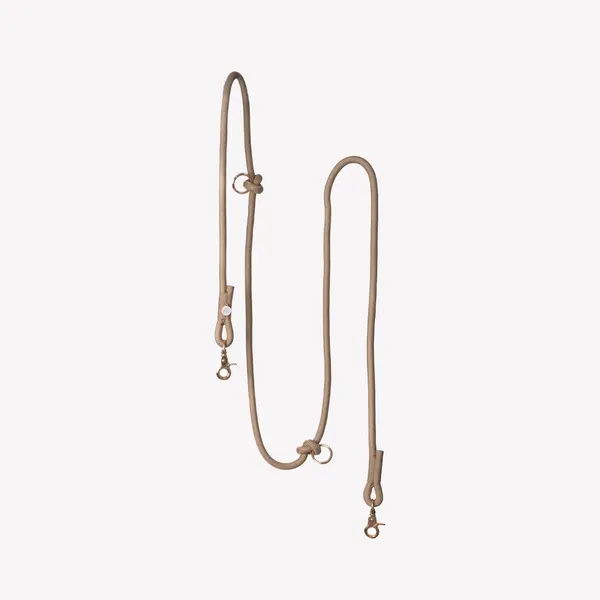 'Sand' - Hands Free Braided Leash