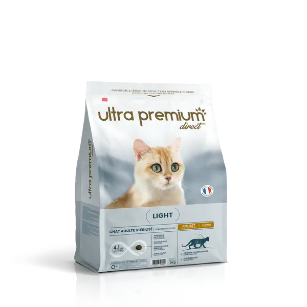 Croquettes light pour chat stérilisé - Care