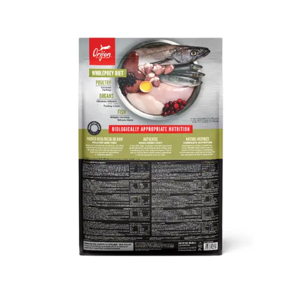 Croquettes Chien Sans Céréales - Orijen senior 11,4kg