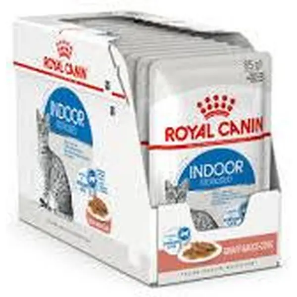 ROYAL CANIN Indoor Sterilised en Sauce 12x85g