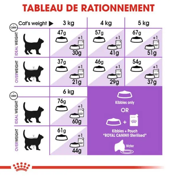 Croquettes Chat – Royal Canin Sterilised 37 - 4 kg