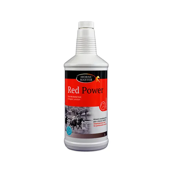 Horse Master Red Power solution buvable 1 L – Cheval