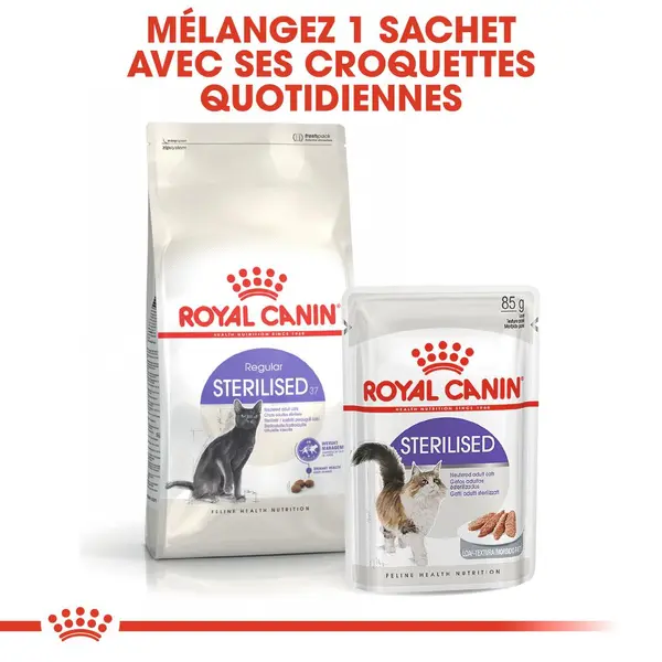 Croquettes Chat – Royal Canin Sterilised 37 – 2 kg