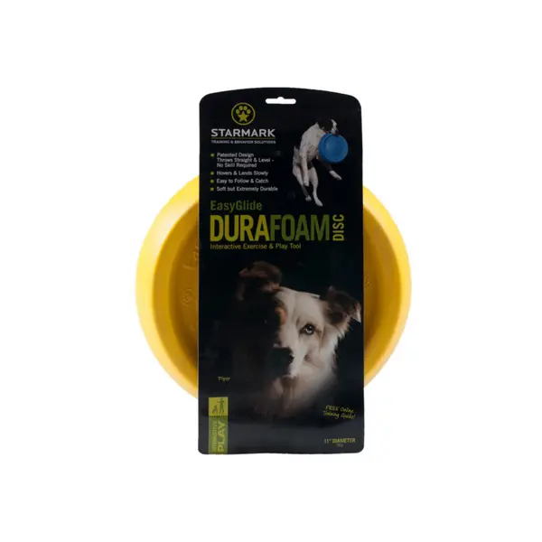 Jouet Chien - Starmark Frisbee Easy Glide DuraFoam Disc – Ø 28 cm