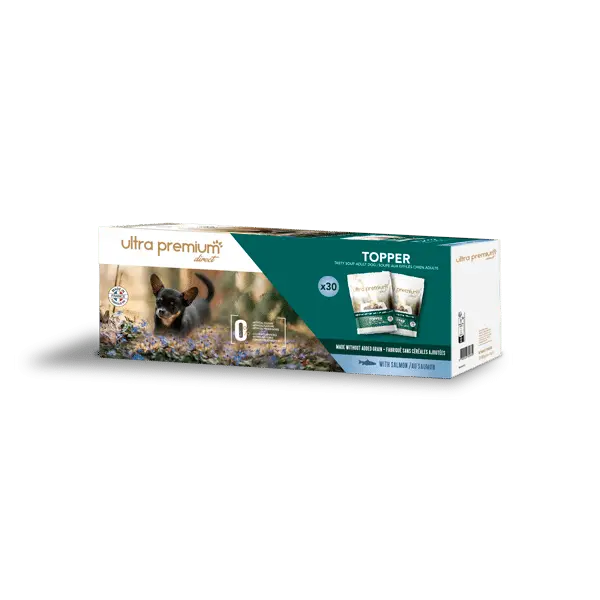 30 Sachets de Soupe aux Effilés Sans Céréales - Topper au Saumon