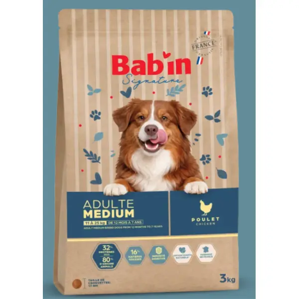 BAB'IN SIGNATURE MEDIUM ADULTE 12 KG