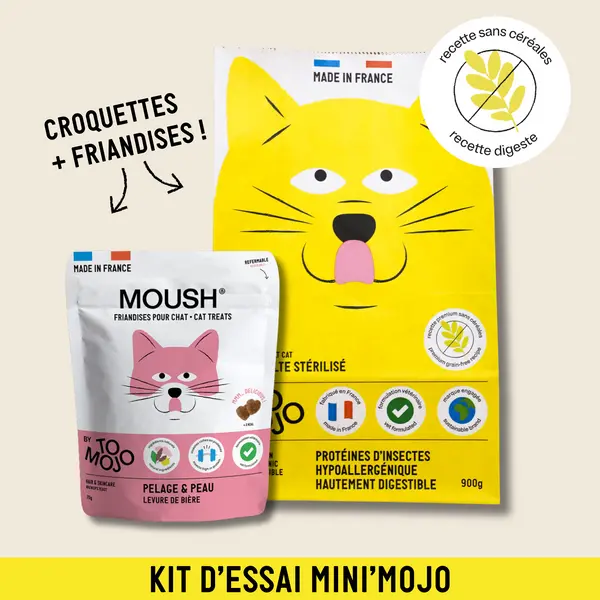 Kit d'essai Mini'Mojo CHAT ADULTE Peau et Pelage