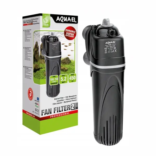 Aquael Fan 2 Plus 450l/h – filtre interne