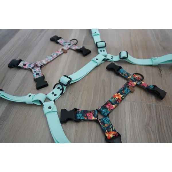 Harnais interchangeable SWITCH - Sangle imprimée x Sangle imperméable HEXA