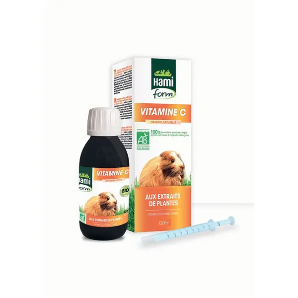 HAMIFORM Comprimés 100 Vitamine C pour Cochon d'Inde Acérola 100 comprimés