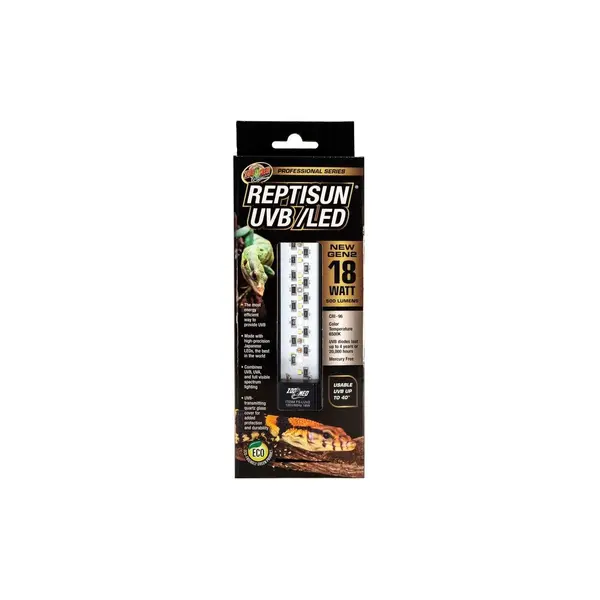 Ampoule LED UVB-UVA ReptiSun UVB 18W