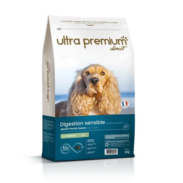 Croquettes Super Premium pour Chien Digestion Sensible