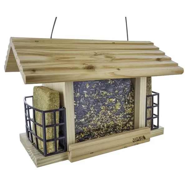 CANTINE ET MANGEOIRE POUR OISEAUX DE LA NATURE